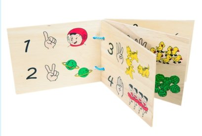 หนังสือไม้ ชุดคณิตศาสตร์เบื้องต้น