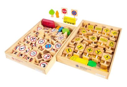 ชุดป้ายเครื่องหมายจราจร (ป้ายบังคับ)