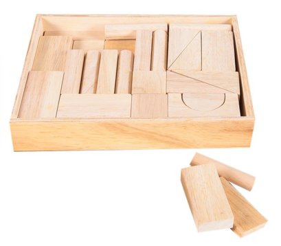 บล็อคไม้หรรษา 45 ชิ้น