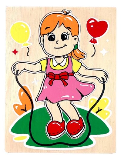 ภาพตัดต่อ เด็กหญิง (เล็ก)