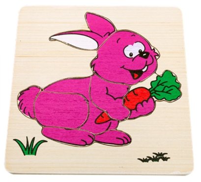 ภาพตัดต่อ กระต่าย