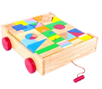 รถลากบล็อกแสนสนุก