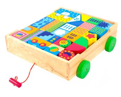 รถลากบล็อกสร้างเมือง