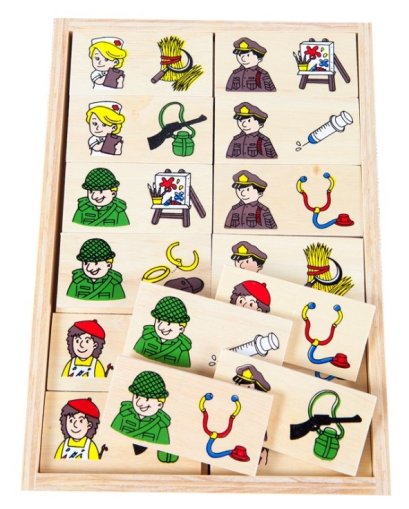 โดมิโนบุคลอาชีพ เครื่องใช้