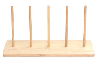 หลักโชว์หุ่นถุงมือ 5 ตัว