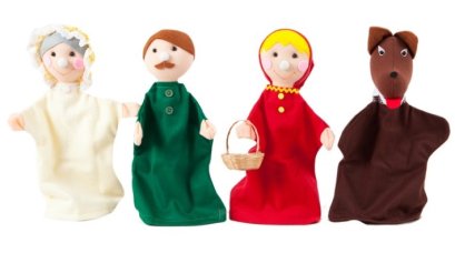 หุ่นกระบอกมือ หนูน้อยหมวกแดง