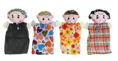 หุ่นกระบอกมือ ปู่ ย่า ตา ยาย ชุดใหญ่