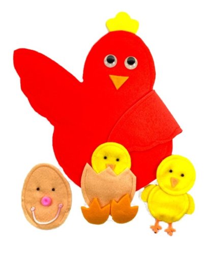 หุ่นมือ วงจรชีวิต ชุดไก่