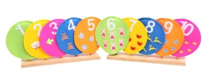 หุ่นมือ ชุดนับเลข 1-10 (10 ตัว)