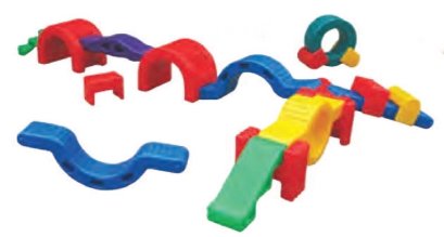 ชุดทรงตัวสุดท้าทาย (1 ชุด มี 17 ชิ้น)