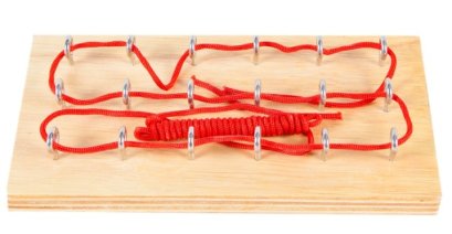 กระดานห่วงร้อยเชือก