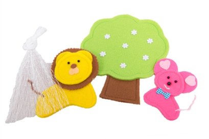 ชุดเล่านิทาน ชุดราชสีห์กับหนู