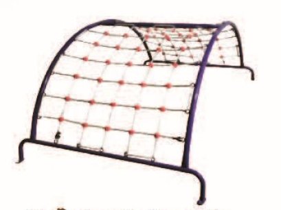 ปีนป่ายเชือกครึ่งวงกลม