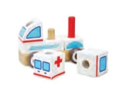 บล็อกเรียงรถพยาบาล