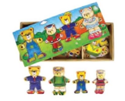 ครอบครัวหมีเปลี่ยนเสื้อ