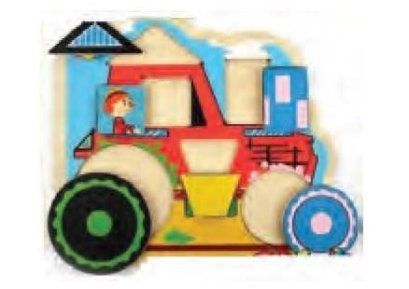 แทรกเตอร์จับคู่รูปทรงเรขา