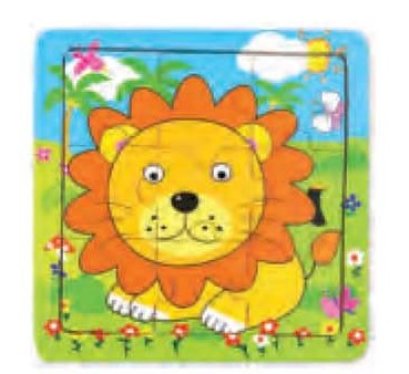 จิ๊กซอว์สิงโต 9 ชิ้น