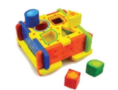 กล่องจิ๊กซอว์หยอดบล็อกเรขา