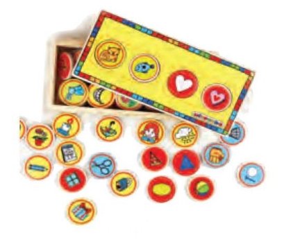 เหรียญจับคู่ความสัมพันธ์และรูปทรง