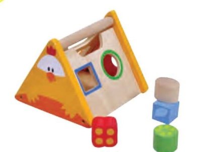 ตะกร้าน้องไก่แยกสีและรูปทรง