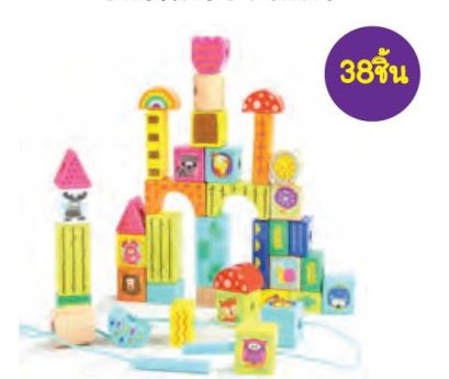 บล็อกต่อร้อยเชือกสัตว์ป่า