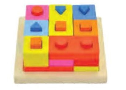 วิหารเสาบล็อกเหลี่ยมเรขา