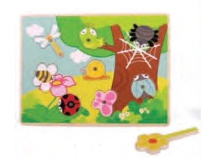 เกมแม่เหล็ก ไม้ตีแมลง