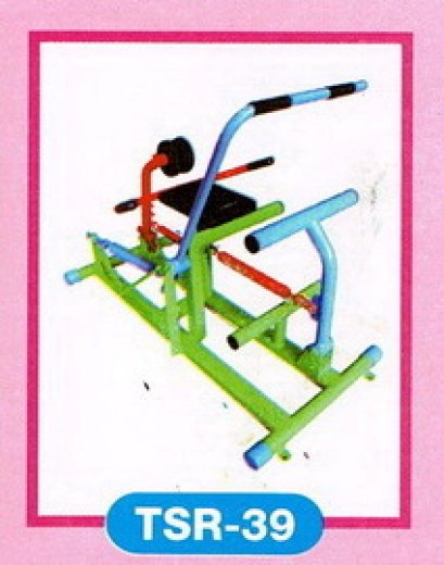 เครื่องดึงไหล่ออกกำลังแขน และบริหารข้อเข่า (แบบคู่)