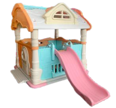 บ้านพาสเทลกระดานลื่น