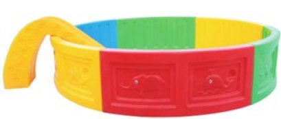 บ่อบอลสวนสัตว์+กระดานลื่น