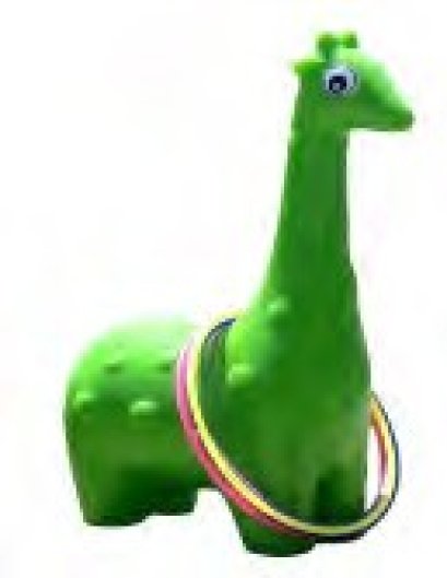 เกมโยนห่วงยีราฟคอยาว พร้อมห่วง