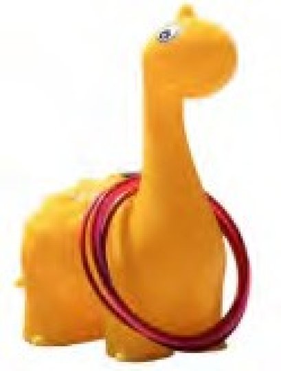 เกมโยนห่วงไดโนคอยาว พร้อมห่วง