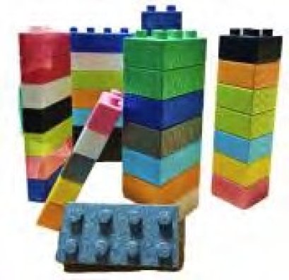 บล็อคเลโก้โฟม EPP (1 ชุด 42 ชิ้น)