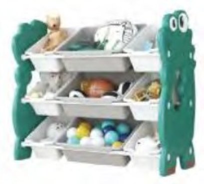 ชั้นวางของจระเข้ 9 ช่อง