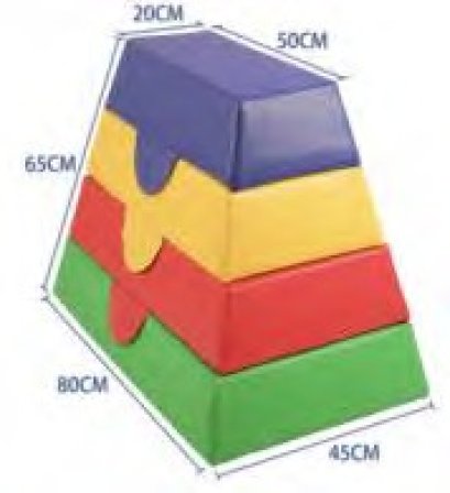 แท่นม้ากระโดด 4 ชั้น