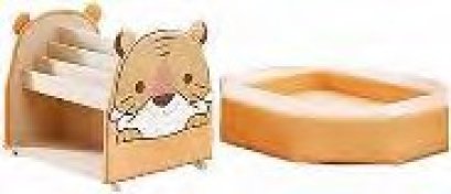 ชั้นวางหนังสือโซฟาเสือ