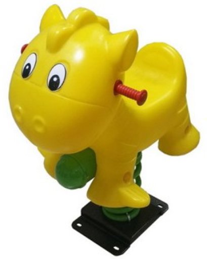 โยกเยกสปริงเสริมคานม้าโพนี่