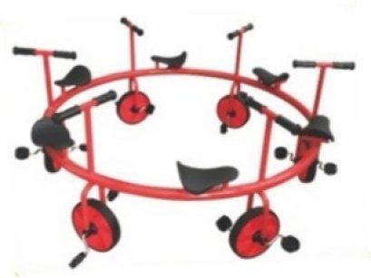 วงเวียนจักรยาน 6 ที่นั่ง