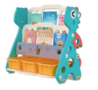 ชั้นวางหนังสือมังกรน้อย+ถาด