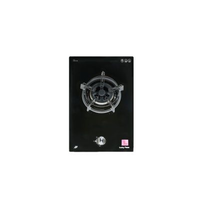1-burner tempered glass built-in-hob, 31 cm.