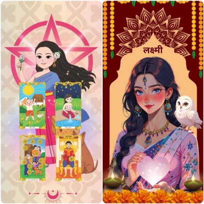 Wallpaper from Oracle and Tarot Cards