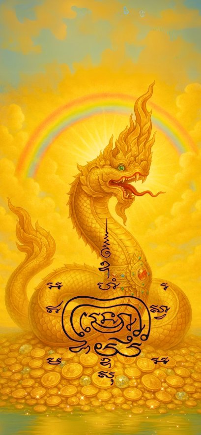 "Phaya Mucalinda Naga" Mobile Wallpaper