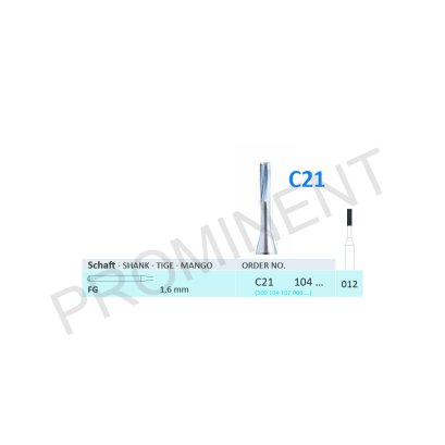 CARBIDE BURS C21 104 012 / 1PCS