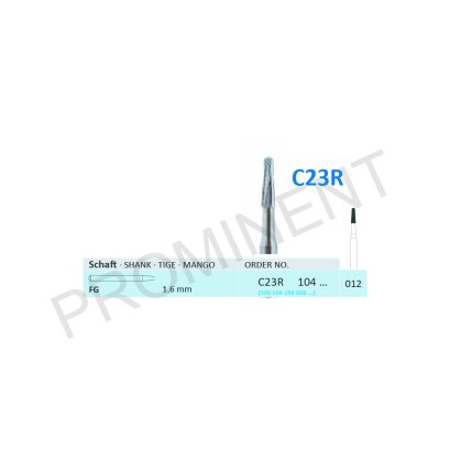 CARBIDE BURS C23R 104 012 / 1PCS