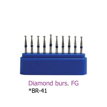 Diamond burs. FG *BR-41