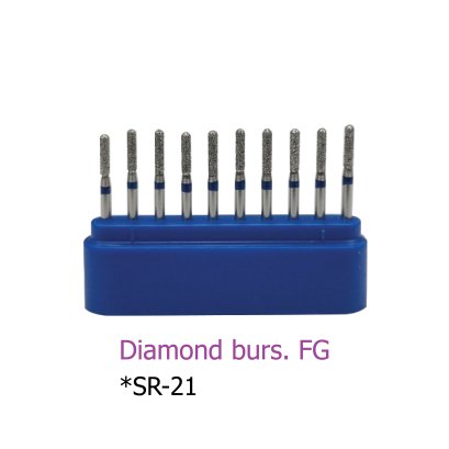 Diamond burs. FG *SR-21