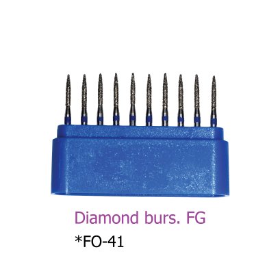 Diamond burs. FG *FO-41