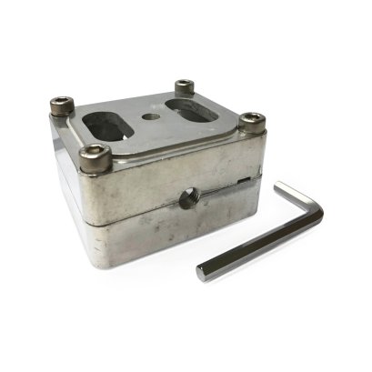 Flask for Injection Machine 25mm (วงรี)