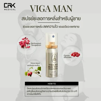 VIGA MAN สเปรย์ชะลอการหลั่งสำหรับผู้ชาย