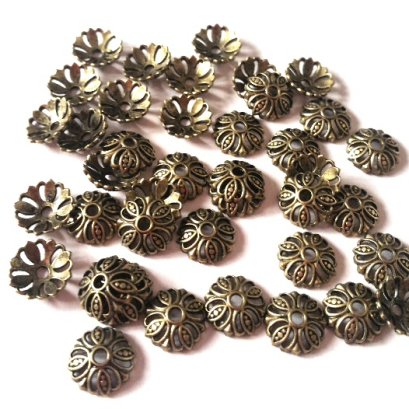 ตัวครอบลูกปัด ขนาดเส้นผ่านศูนย์กลาง 10 มม.(10 ตัว/set)